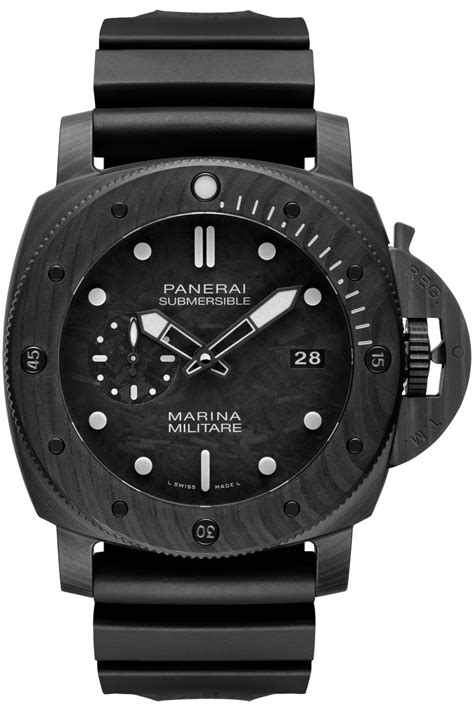 replica 47mm panerai|panerai submersible carbotech marina militare.